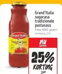 Jumbo Grand'Italia sugocasa tradizionale pastasaus aanbieding