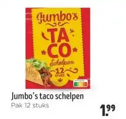 Jumbo Jumbo's taco schelpen aanbieding