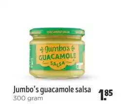 Jumbo Jumbo's guacamole salsa aanbieding