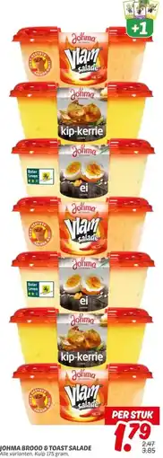Dekamarkt JOHMA BROOD & TOAST SALADE aanbieding