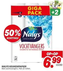 Dekamarkt NALYS KEUKENPAPIER aanbieding