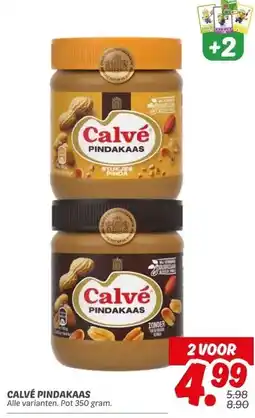 Dekamarkt CALVÉ PINDAKAAS aanbieding