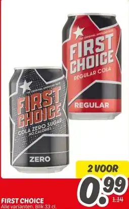 Dekamarkt FIRST CHOICE aanbieding