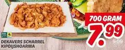 Dekamarkt DEKAVERS SCHARREL KIPDIJSHOARMA aanbieding