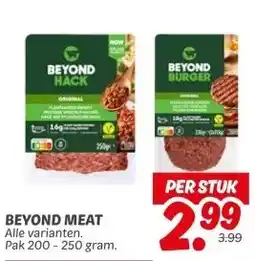 Dekamarkt BEYOND MEAT aanbieding