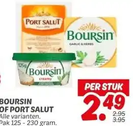Dekamarkt BOURSIN OF PORT SALUT aanbieding