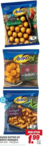 Dekamarkt AVIKO BISTRO OF RÖSTI RONDJES aanbieding