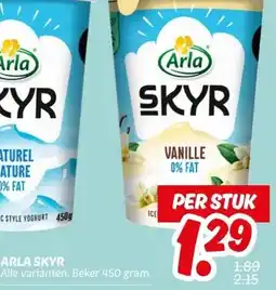 Dekamarkt ARLA SKYR aanbieding