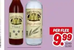 Dekamarkt VIERMASTER JONGE JENEVER OF VIEUX aanbieding
