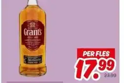 Dekamarkt GRANT'S BLENDED SCOTCH WHISKY aanbieding