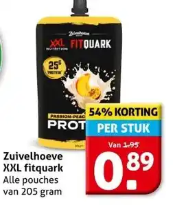 Hoogvliet Zuivelhoeve XXL fitquark aanbieding