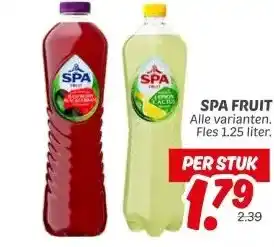 Dekamarkt SPA FRUIT aanbieding