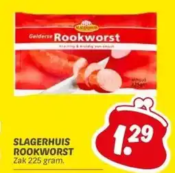 Dekamarkt SLAGERHUIS ROOKWORST aanbieding