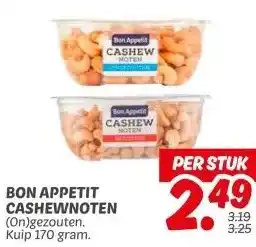 Dekamarkt BON APPETIT CASHEWNOTEN aanbieding