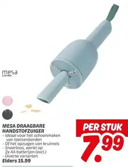 Dekamarkt MESA DRAAGBARE HANDSTOFZUIGER aanbieding