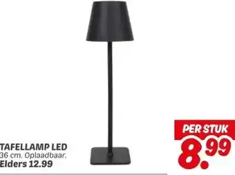 Dekamarkt TAFELLAMP LED aanbieding