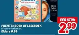 Dekamarkt PRENTENBOEK OF LEESBOEK aanbieding
