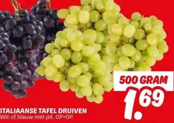 Dekamarkt ITALIAANSE TAFEL DRUIVEN aanbieding