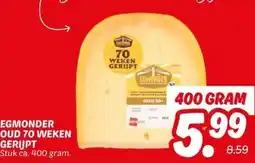 Dekamarkt EGMONDER OUD 70 WEKEN GERIJPT aanbieding
