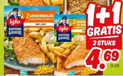 Dekamarkt IGLO KLASSIEKERS OF FISH CUISINE aanbieding