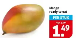 Hoogvliet Mango ready to eat aanbieding