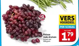 Hoogvliet Pitloze rode druiven aanbieding