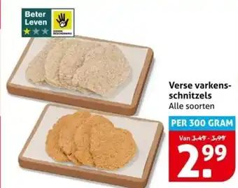 Hoogvliet Verse varkens- schnitzels aanbieding