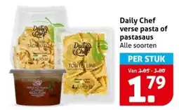 Hoogvliet Daily Chef verse pasta of pastasaus aanbieding