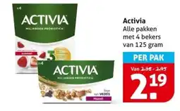 Hoogvliet Activia aanbieding