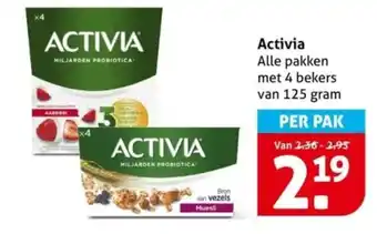 Hoogvliet Activia aanbieding