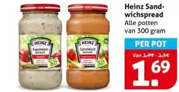 Hoogvliet Heinz Sand- wichspread aanbieding