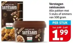 Hoogvliet Verstegen satésauzen aanbieding