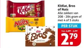 Hoogvliet KitKat, Bros of Nuts aanbieding