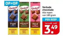 Hoogvliet Verkade chocolade aanbieding