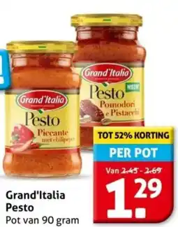 Hoogvliet Grand'Italia Pesto aanbieding