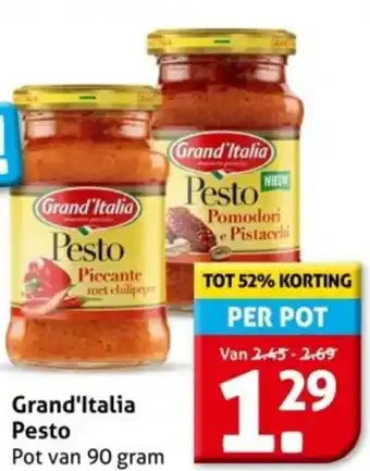 Hoogvliet Grand'Italia Pesto aanbieding