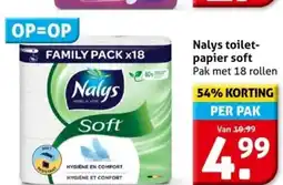 Hoogvliet Nalys toilet- papier soft aanbieding