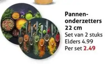 Hoogvliet Pannen onderzetters aanbieding