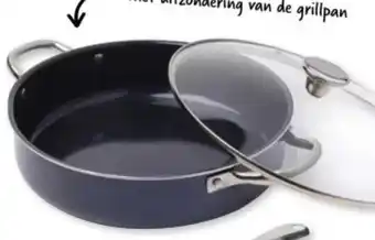 Hoogvliet Hapjespan met deksel aanbieding
