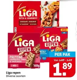Hoogvliet Liga repen aanbieding