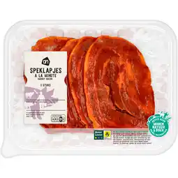 Albert Heijn AH Speklapjes à la minute smokey bacon aanbieding