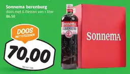 Poiesz Sonnema berenburg aanbieding