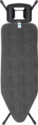 Coolblue Brabantia Strijkplank C 124 x 45 cm Denim Black aanbieding