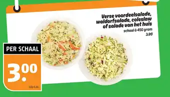 Poiesz Verse voordeelsalade, waldorfsalade, coleslaw of salade van het huis aanbieding