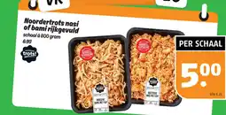 Poiesz Noordertrots nasi of bami rijkgevuld aanbieding