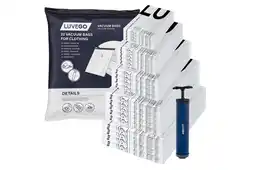 ANWB Luvego Vacuümzakken voor Kleding 22-Pack aanbieding