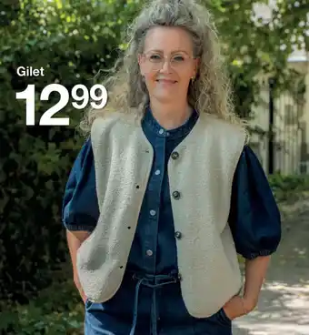 Zeeman Gilet aanbieding