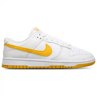 Foot Locker Nike Dunk Sneakers Heren - Wit - Maat 41 - Leer aanbieding