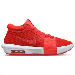 Foot Locker Nike LeBron Sneakers Heren - Rood - Maat 42 - Mesh/Synthetisch aanbieding