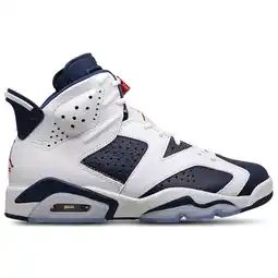Foot Locker Jordan Retro 6 Sneakers Heren - Wit - Maat 40 - Leer aanbieding